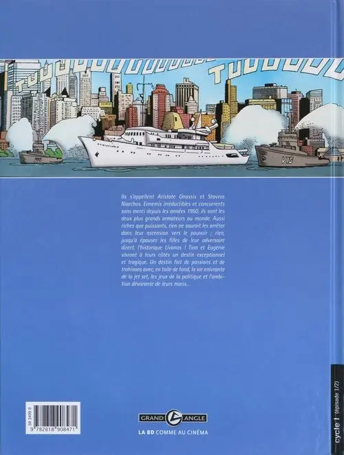 Verso de l'album Une tragédie grecque Tome 1 Deux sœurs