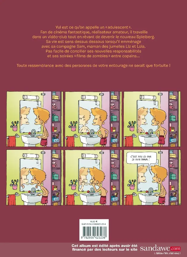 Verso de l'album Yul et sa Clique Tome 1 L'âge de Raison