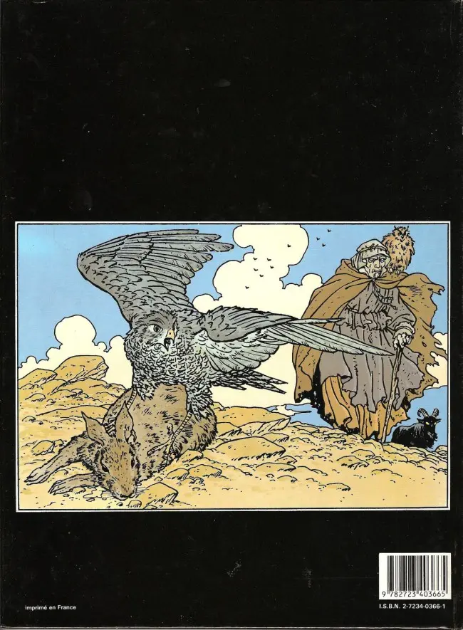 Verso de l'album Les 7 Vies de l'Épervier Tome 1 La blanche morte