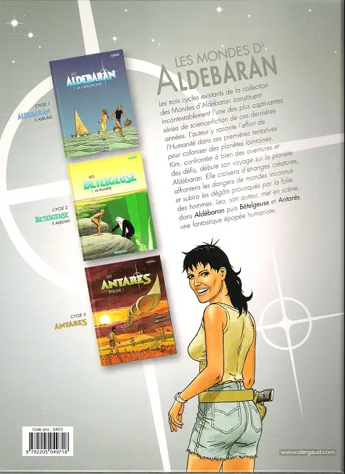 Verso de l'album Aldébaran Tome 5 La créature