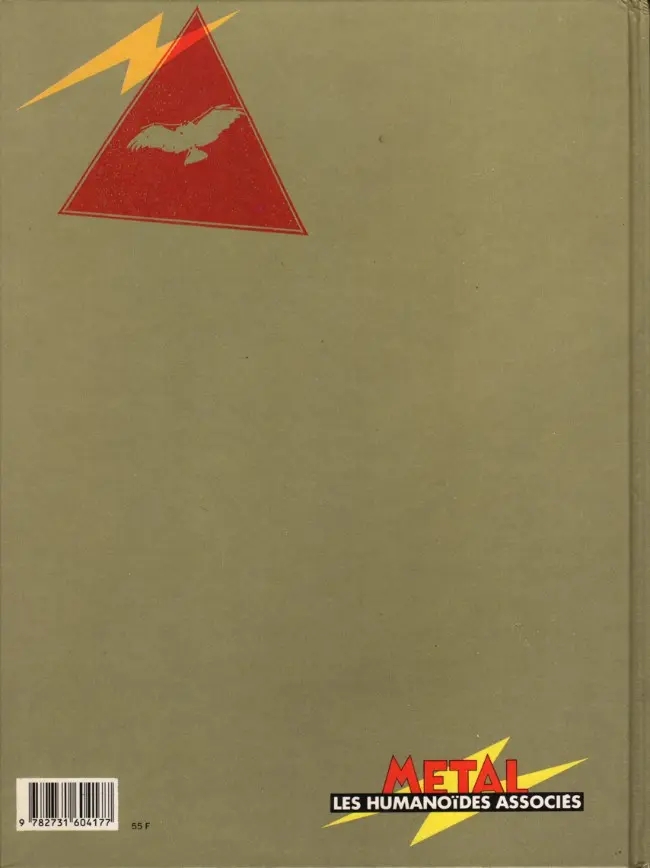 Verso de l'album Armalite 16 Tome 1 Première époque