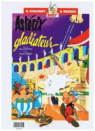 Verso de l'album Astérix Tomes 3 et 4 Astérix et les Goths / Astérix gladiateur