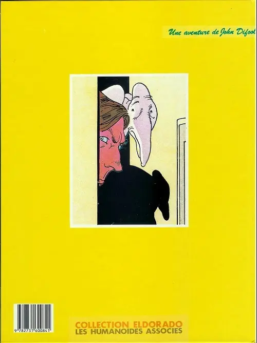 Verso de l'album L'Incal Tome 1 L'Incal Noir