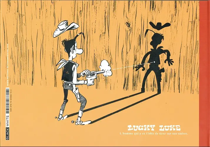 Verso de l'album Un hommage à Lucky Luke d'après Morris Tome 1 Jolly jumper ne répond plus