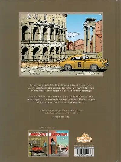 Verso de l'album Mauro Caldi Tome 3 La voleuse