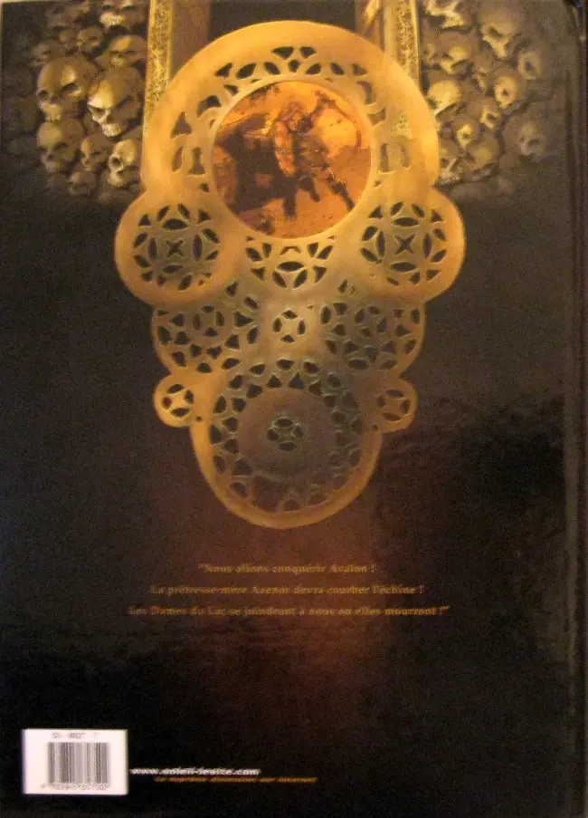 Verso de l'album Merlin Tome 5 Brendann le maudit