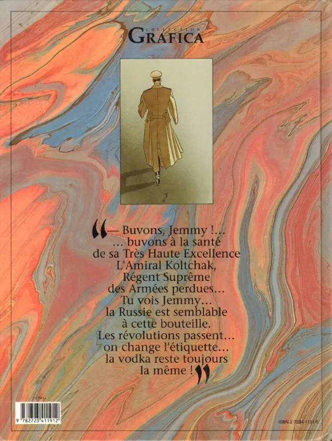 Verso de l'album Nuit blanche Tome 2 Le rossignol de Koursk
