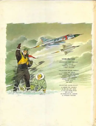 Verso de l'album Tanguy et Laverdure Tome 5 Mirage sur l'Orient