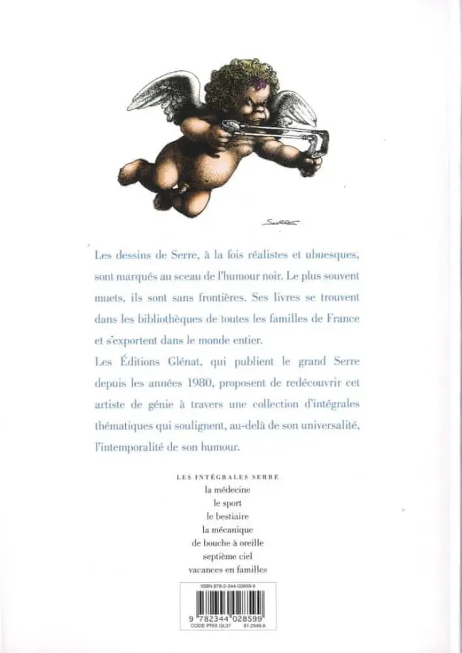 Verso de l'album Serre - Les intégrales Vacances en familles