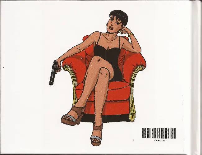 Verso de l'album Caroline Baldwin Jardin secret