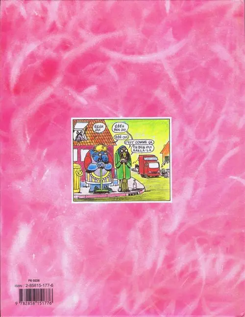 Verso de l'album Édika Tome 18 Melon Bago