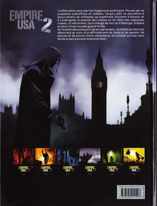 Verso de l'album Empire USA Saison 2 Tome 5