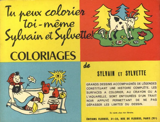 Verso de l'album Sylvain et Sylvette Tome 47 Un beau matin, la baleine...