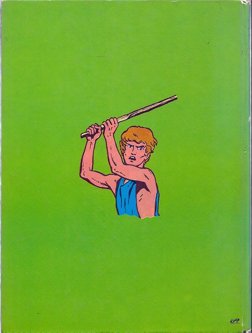 Verso de l'album Tintin N° 19