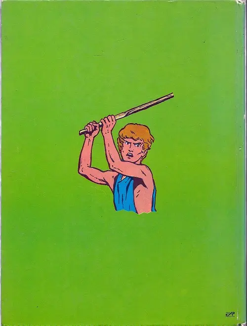 Verso de l'album Tintin N° 19