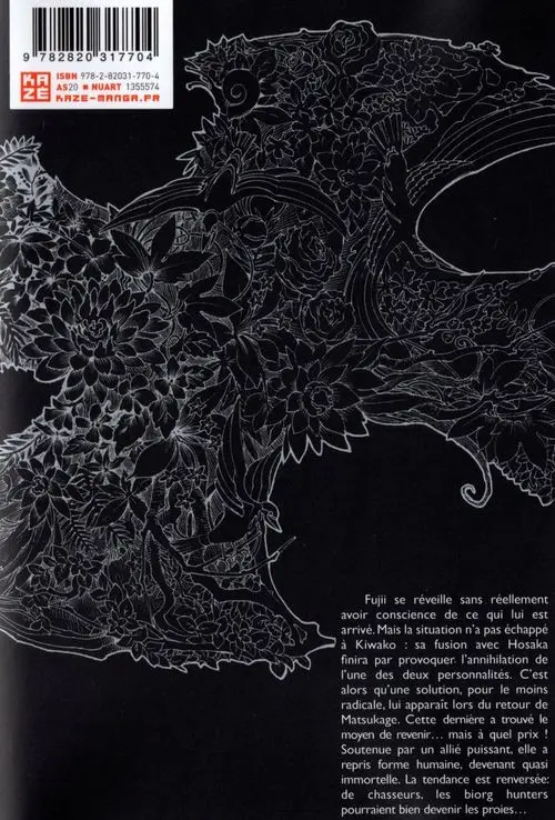 Verso de l'album Biorg Trinity 3