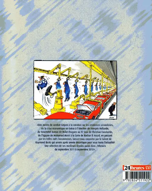 Verso de l'album Burki 12