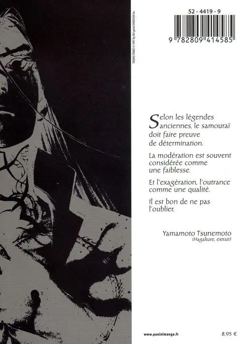 Verso de l'album Enfer & paradis Tome 22