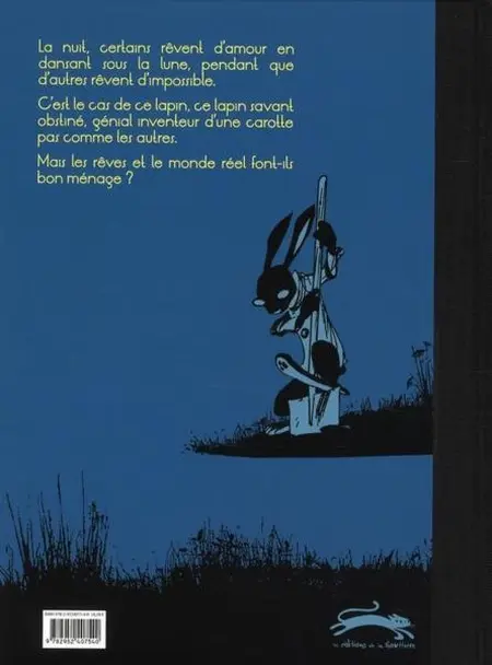 Verso de l'album La Carotte aux étoiles