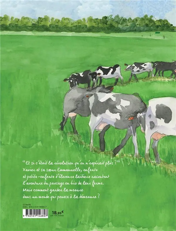 Verso de l'album Terre ferme