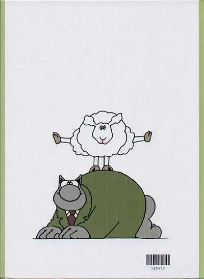 Verso de l'album Le Chat Tome 4 Le Quatrième Chat