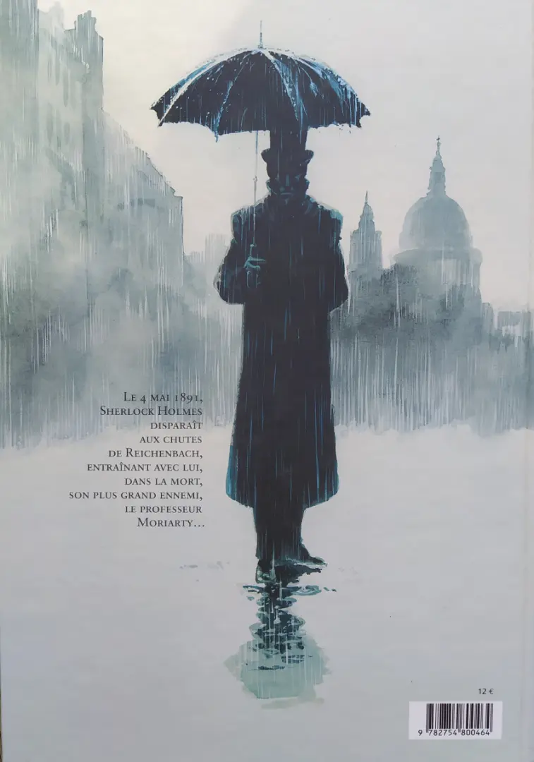 Verso de l'album Holmes Livre II Les Liens du sang