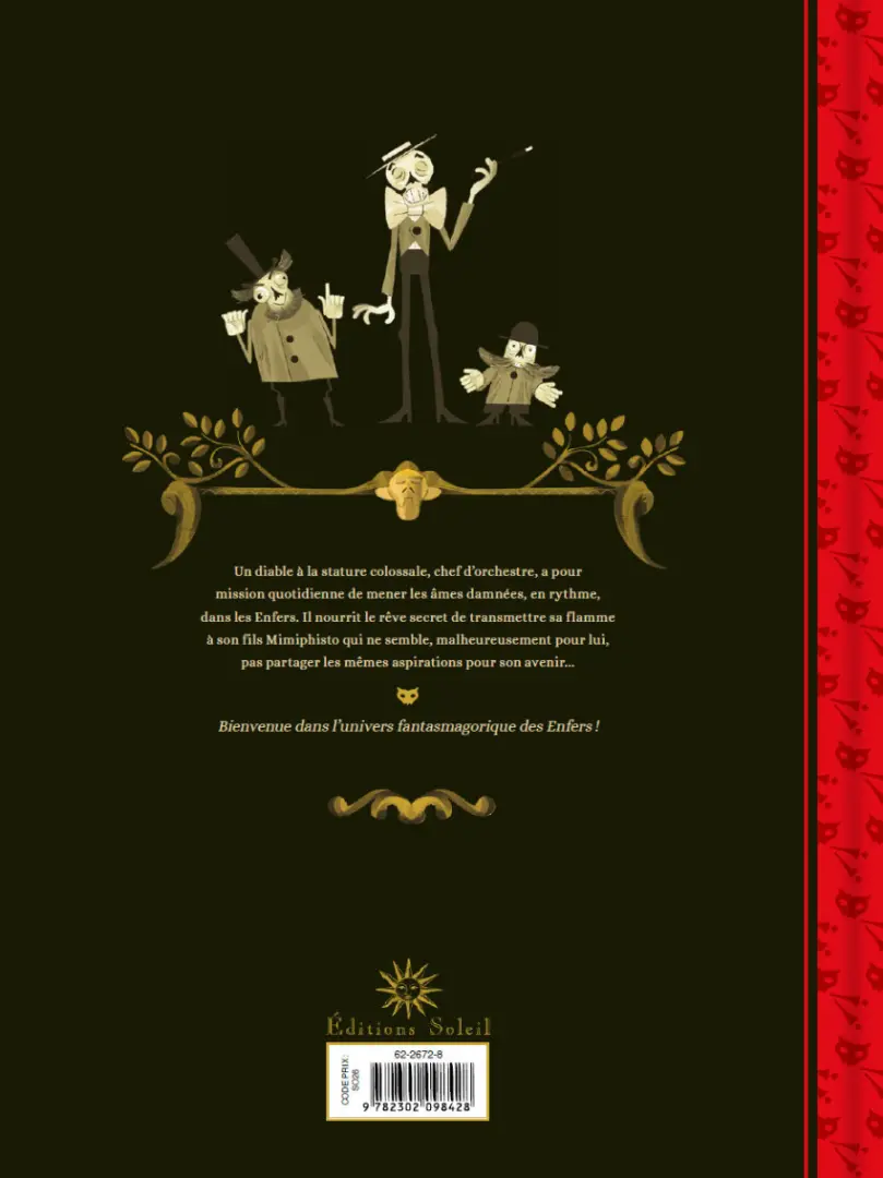 Verso de l'album Mimiphisto Le fils du Diable