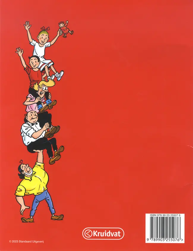 Verso de l'album Bob et Bobette (Publicitaire) 63 Expédition Robiqson