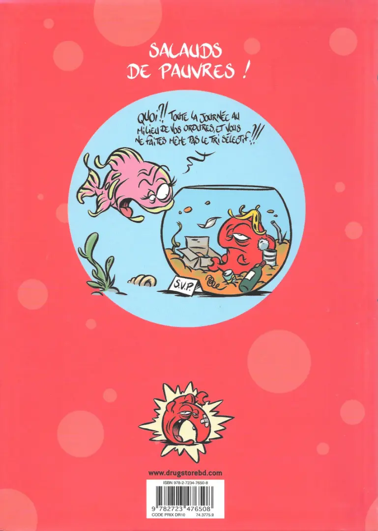 Verso de l'album Le Fond du bocal Tome 6 Tome 6