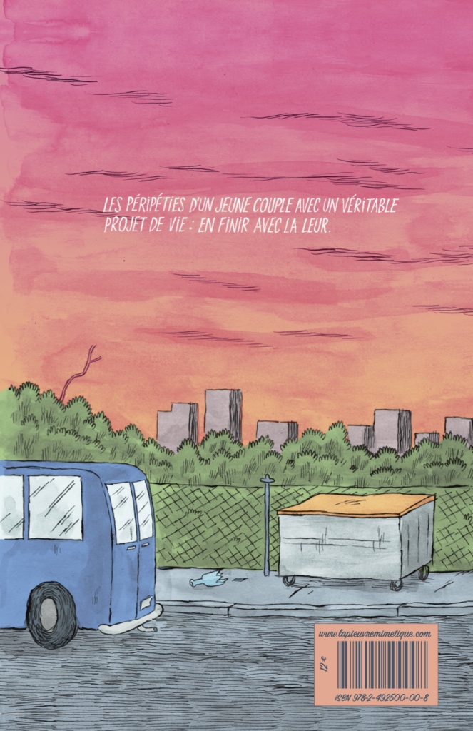 Verso de l'album Les suicidaires