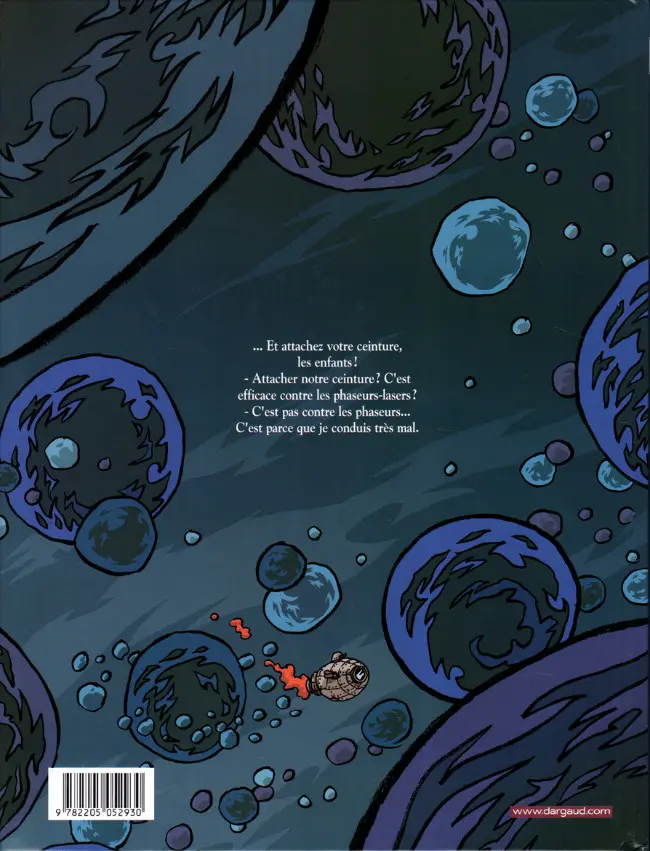 Verso de l'album Les Cosmonautes du futur Tome 3 Résurrection