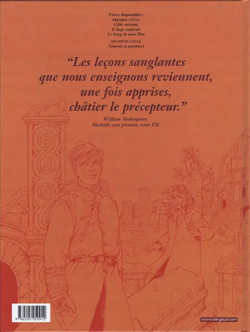 Verso de l'album La Croix de Cazenac Tome 3 Le sang de mon père