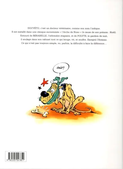 Verso de l'album Doc Véto Tome 1 30 millions d'ami-maux