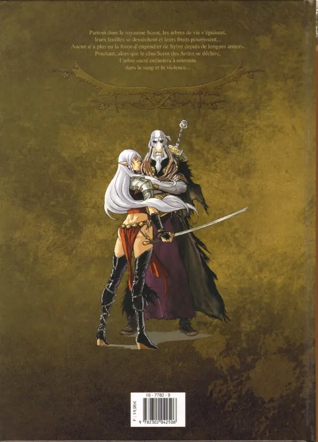 Verso de l'album Elya - Les brumes d'Asceltis Tome 2 Vengeance