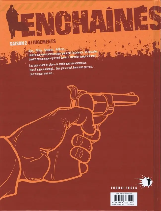 Verso de l'album Enchaînés Tome 8 Jugements