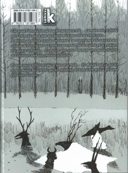 Verso de l'album L'Enfant et le Maudit 2