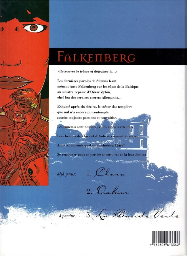 Verso de l'album Falkenberg Tome 2 Oskar