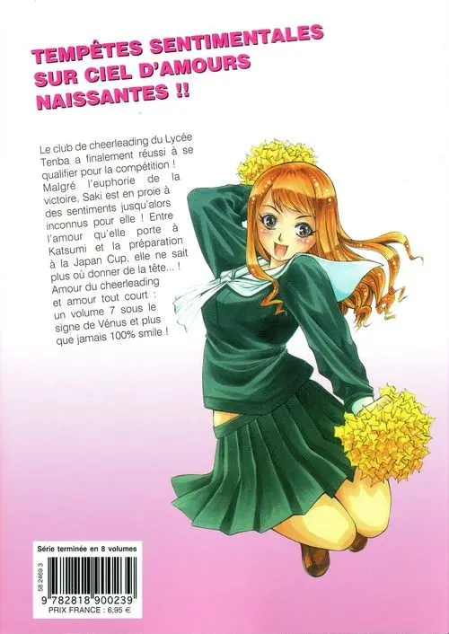 Verso de l'album Go ! Tenba Cheerleaders 7