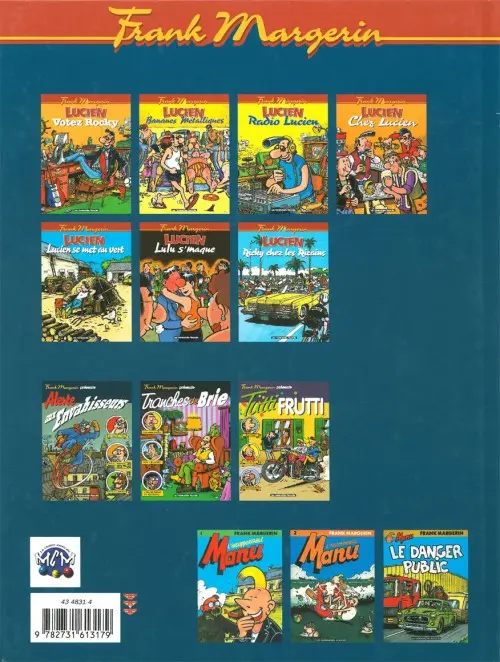 Verso de l'album Lucien Tome 2 Bananes métalliques