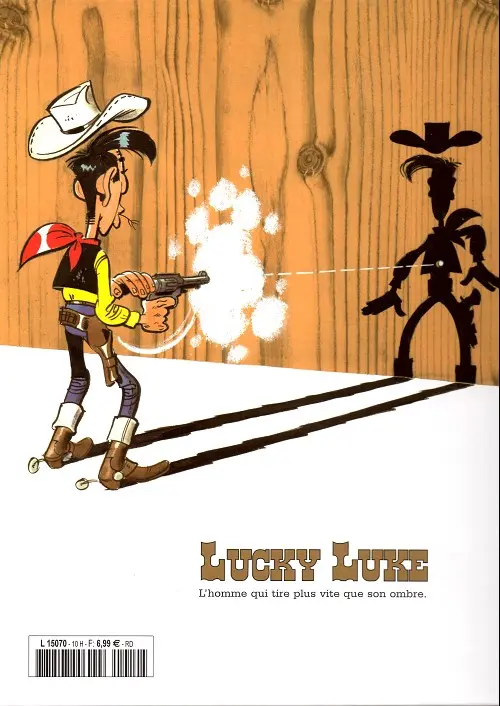 Verso de l'album Lucky Luke La collection Tome 10 Chasseur de primes