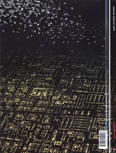 Verso de l'album Mémoire morte