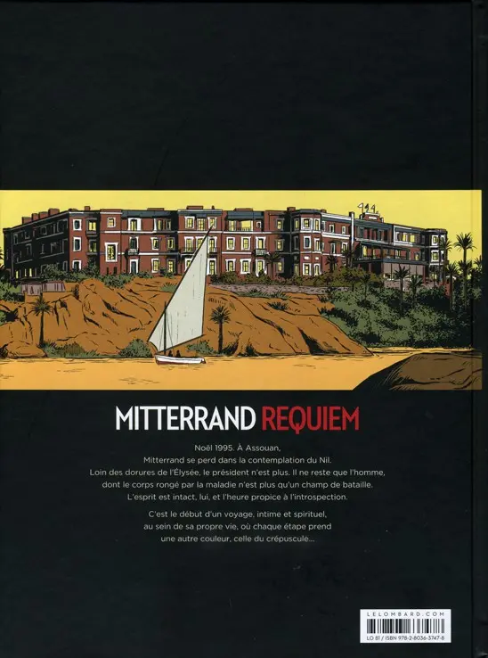 Verso de l'album Mitterrand Requiem
