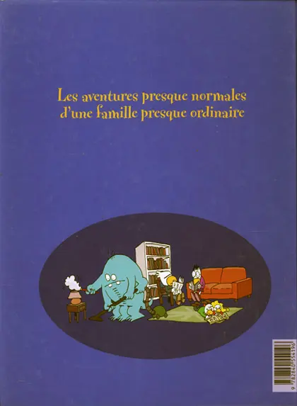 Verso de l'album Monstrueux ... 2 Monstrueux Noël