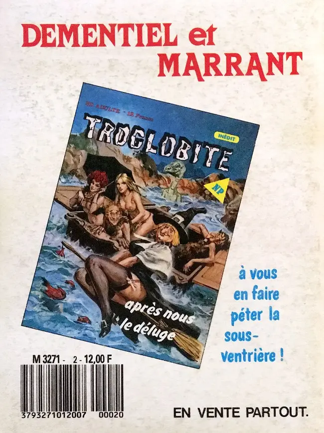 Verso de l'album Orient Sexpress Tome 2 La belle inconnue