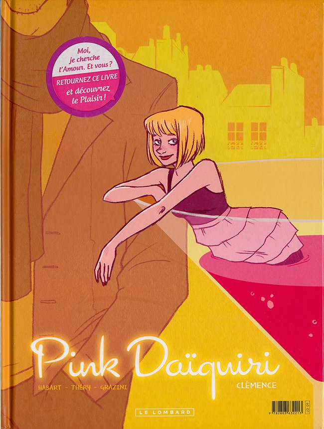 Verso de l'album Pink Daïquiri