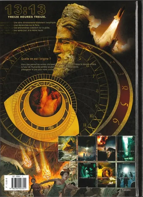 Verso de l'album Prométhée Tome 6 L'arche