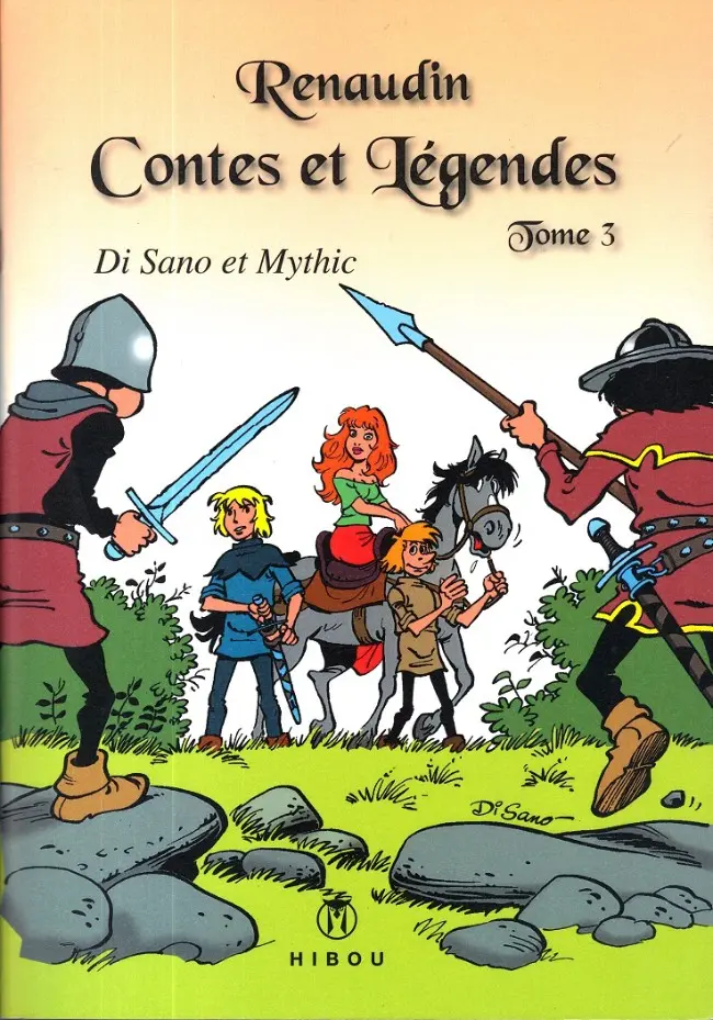 Couverture de l'album Renaudin Contes et Légendes - Hibou éditions Tome 3
