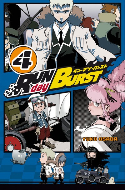 Couverture de l'album Run day Burst Tome 4