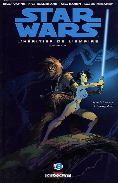 Couverture de l'album Star Wars - Le cycle de Thrawn Tome 2 L'héritier de l'Empire - Volume 2