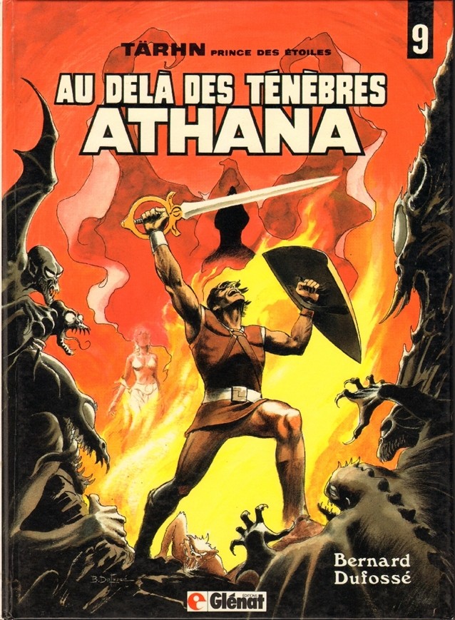 Couverture de l'album Tärhn, prince des étoiles Tome 9 Au-delà des ténèbres : Athana